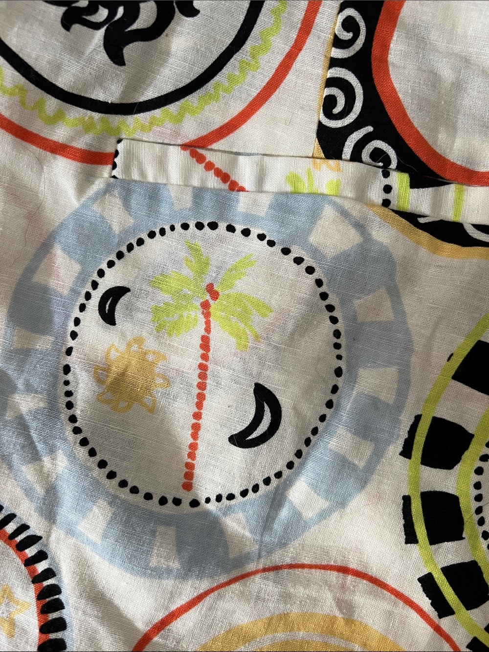 Never Fully Dressed Sun & Medallion Print Drawstring Shorts - Multicolor - Picture 6 of 7